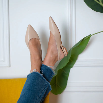 Komfortsandale aus Eco-Nappa