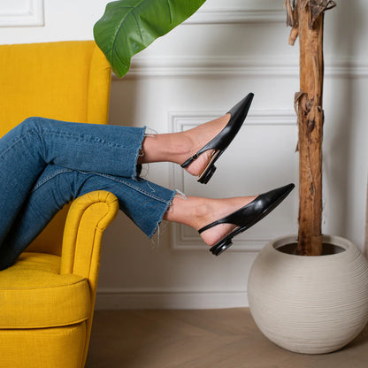 Komfortsandale aus Eco-Nappa