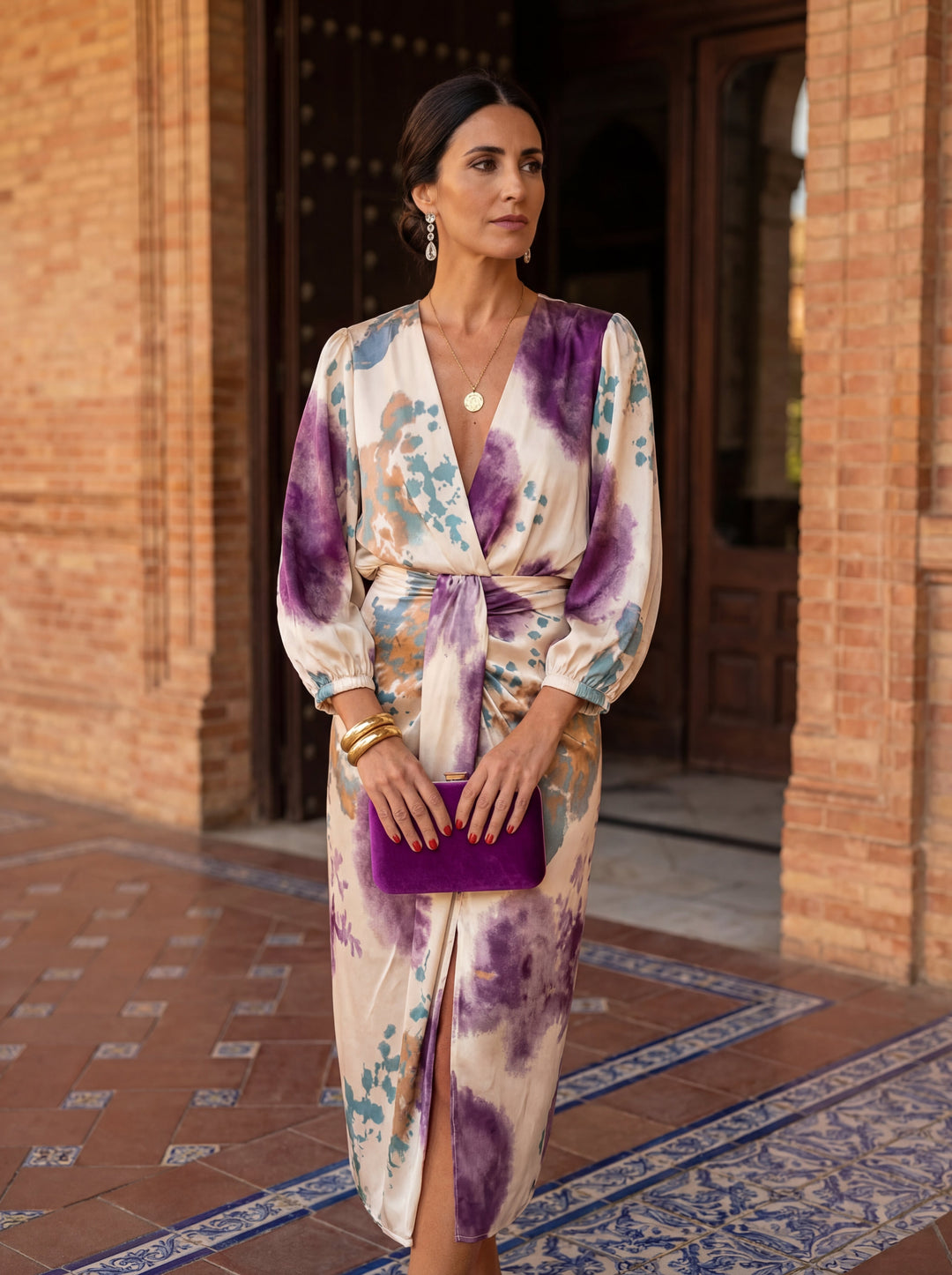 Valeria | Elegante vestido con cuello en V
