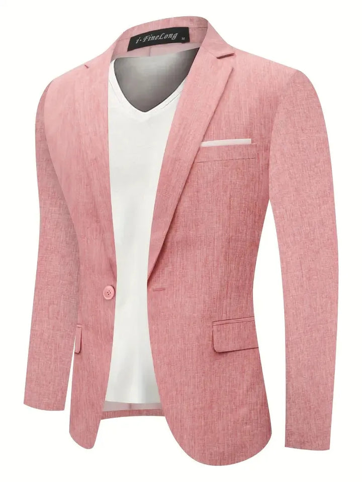 Lightweight and Stylish Blazer for Men | Casual cut for Spring and Summer