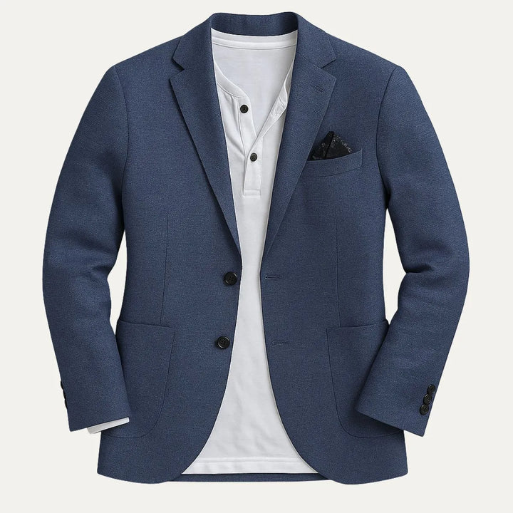 Blazer leve para homem | Corte regular e estilo de verão