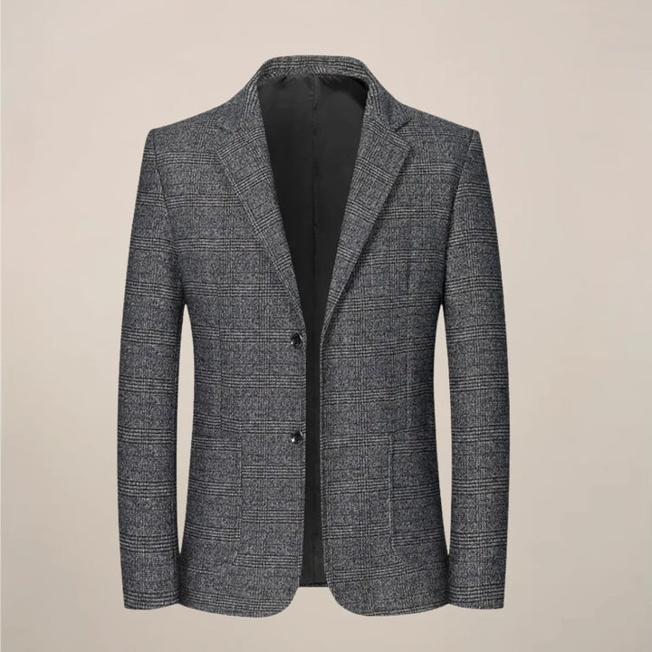 Slim Fit Checked Blazer for Men | Tailored fit and contemporary style