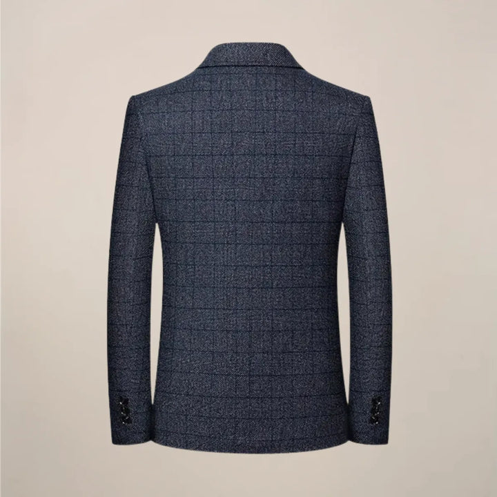 Slim Fit Checked Blazer for Men | Tailored fit and contemporary style