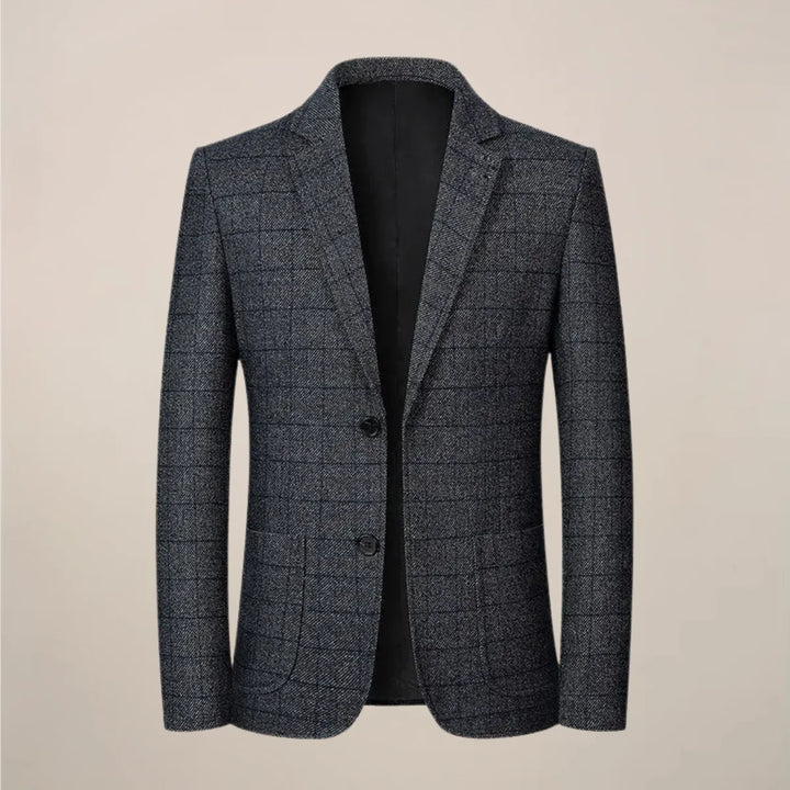 Slim Fit Checked Blazer for Men | Tailored fit and contemporary style