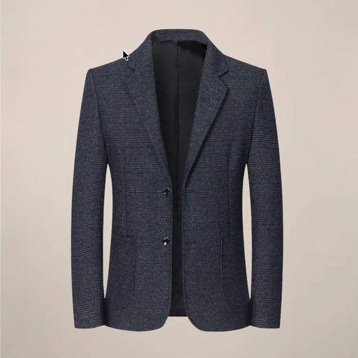 Slim Fit Checked Blazer for Men | Tailored fit and contemporary style