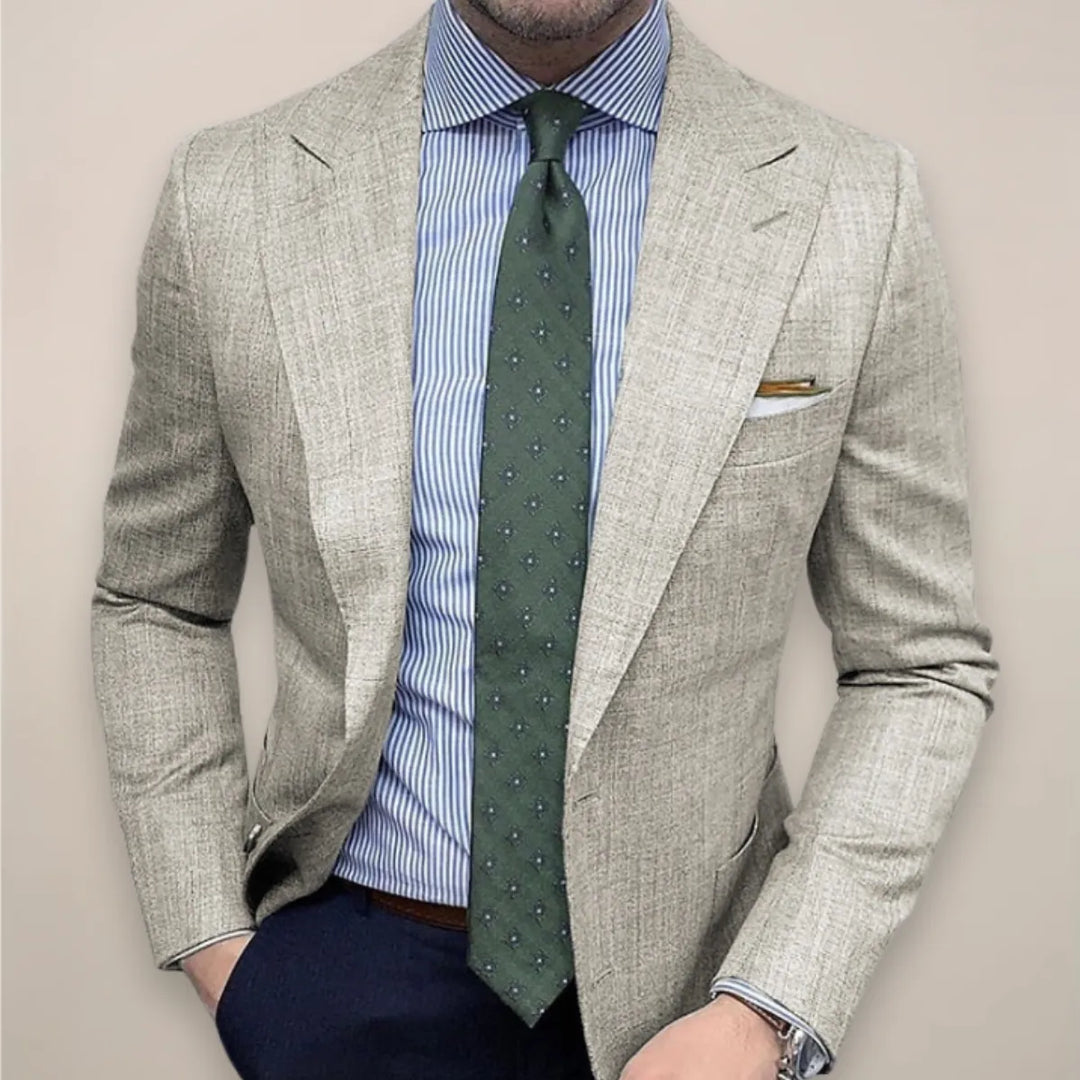 Blazer elegante de alfaiataria para homem | Corte impecável para todas as estações