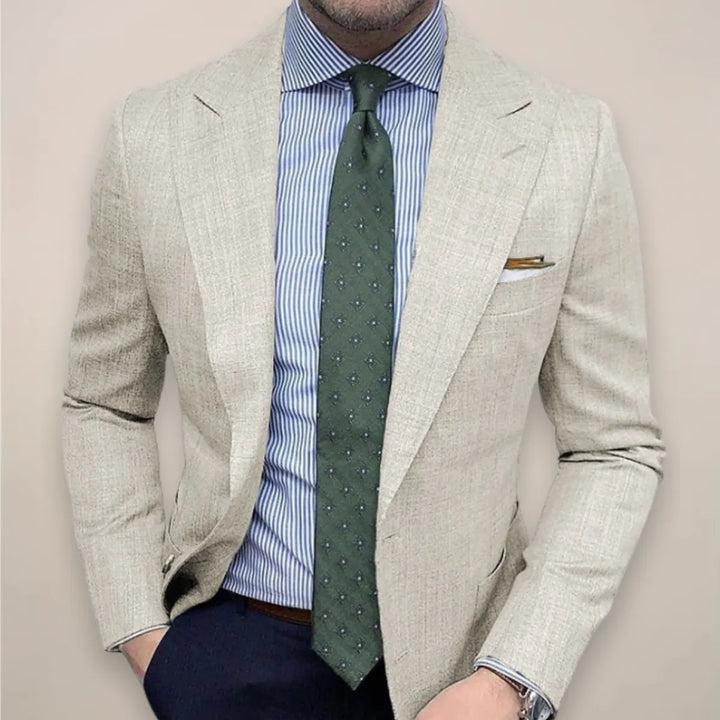 Blazer elegante de alfaiataria para homem | Corte impecável para todas as estações