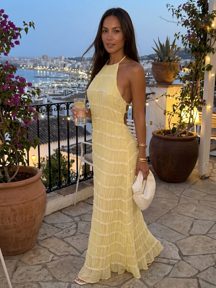 Angela | Μακρύ καλοκαιρινό φόρεμα