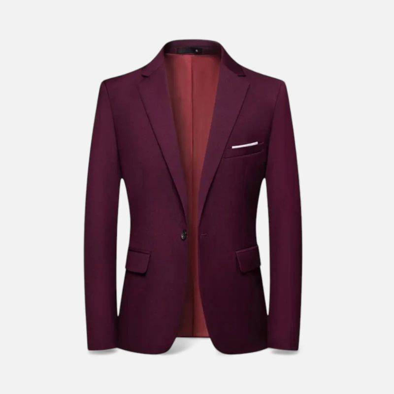 Strukturierter Blazer mit Revers und Taschen | Eleganter Stil