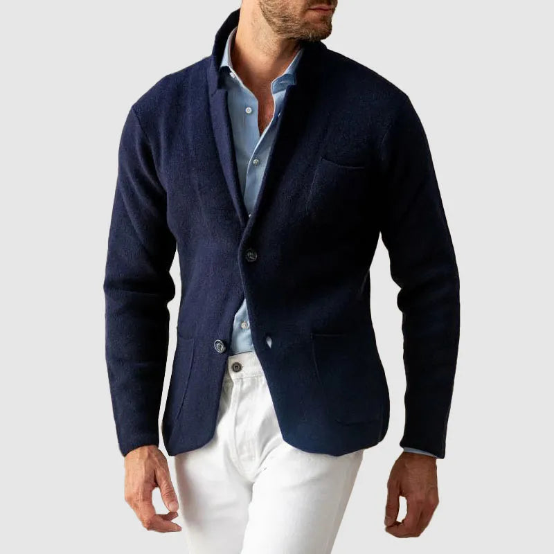 Blazer confortável para homem | Corte regular e estilo smart casual