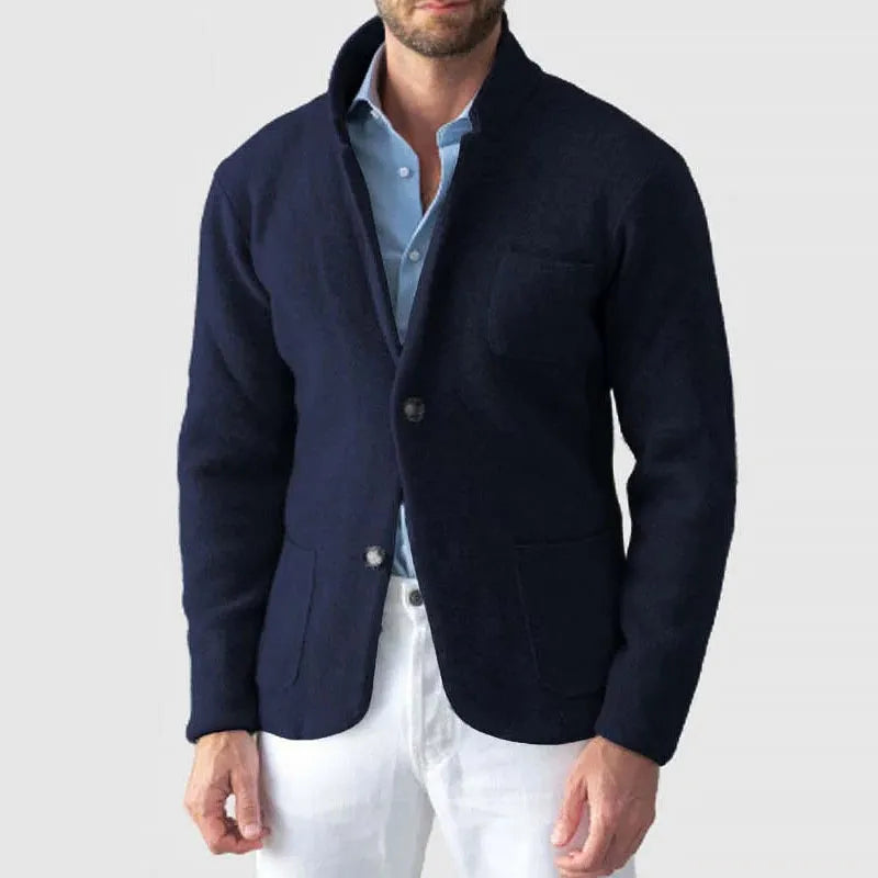 Blazer confortável para homem | Corte regular e estilo smart casual