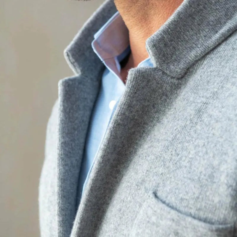 Blazer confortável para homem | Corte regular e estilo smart casual
