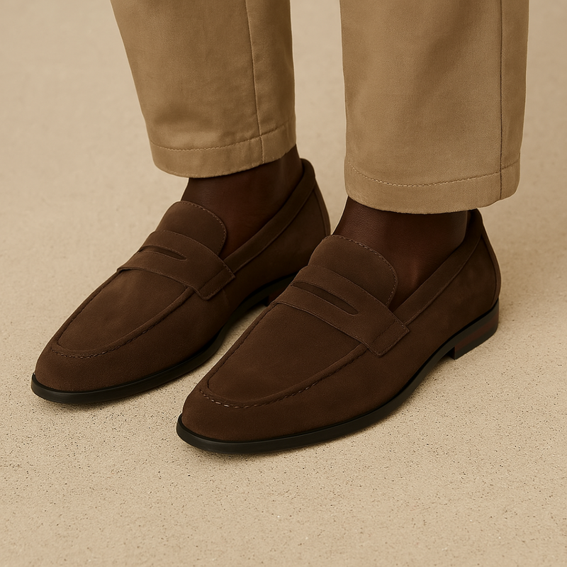 Loafer Uomo Elegante Slip-On