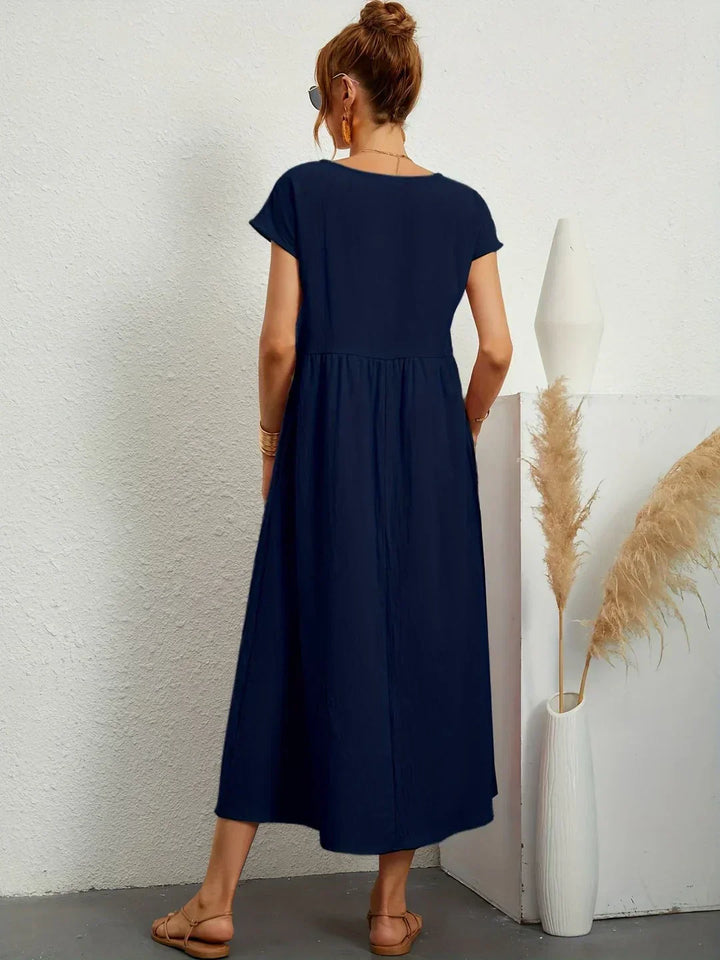 Gabrielle™ — Robe midi fluide à l&
