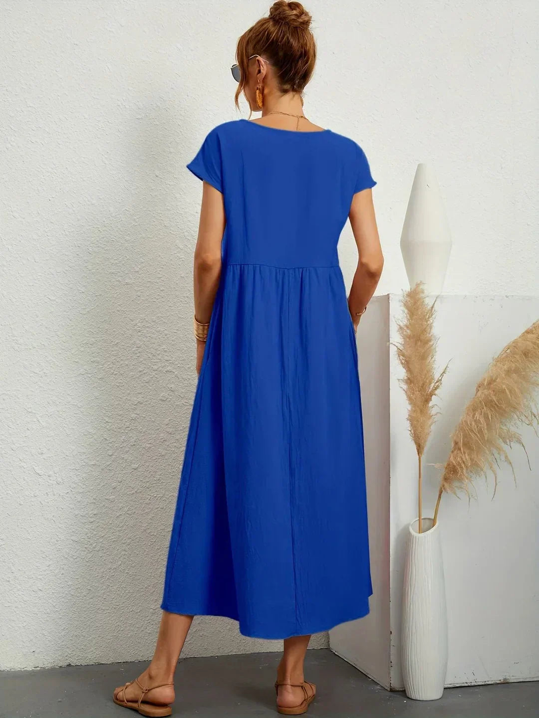 Gabrielle™ — Robe midi fluide à l&