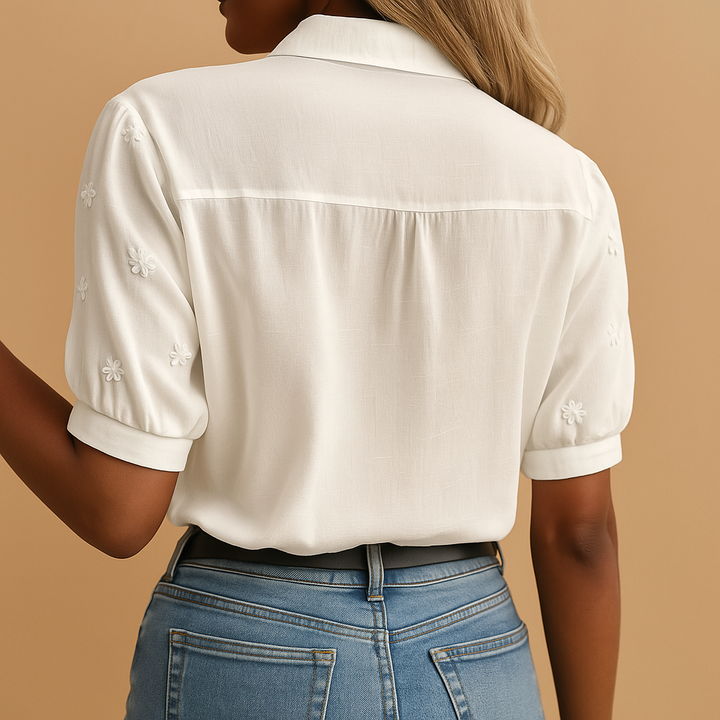 Elise | Camicetta bianca alla moda