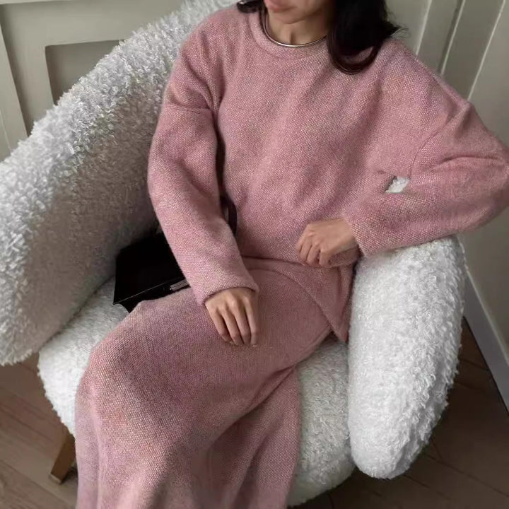 Long Sleeve Knit Maxi Dress