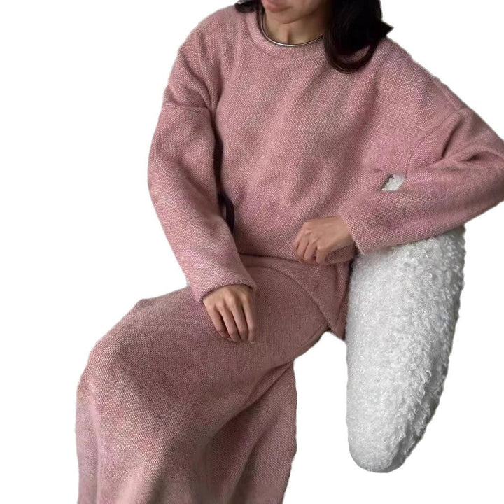 Long Sleeve Knit Maxi Dress