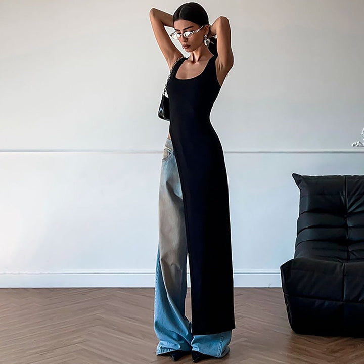 Asymmetrical Maxi Dress