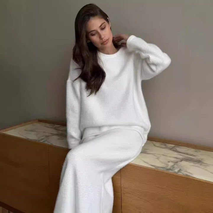Long Sleeve Knit Maxi Dress
