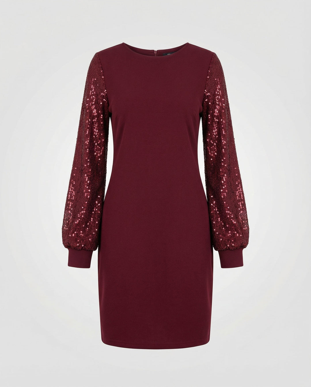 Sequin Sleeve Mini Dress