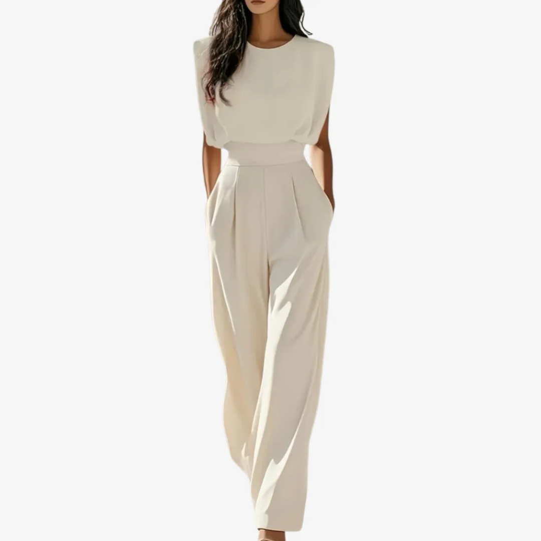 Naomi | Tuta elegante con cintura