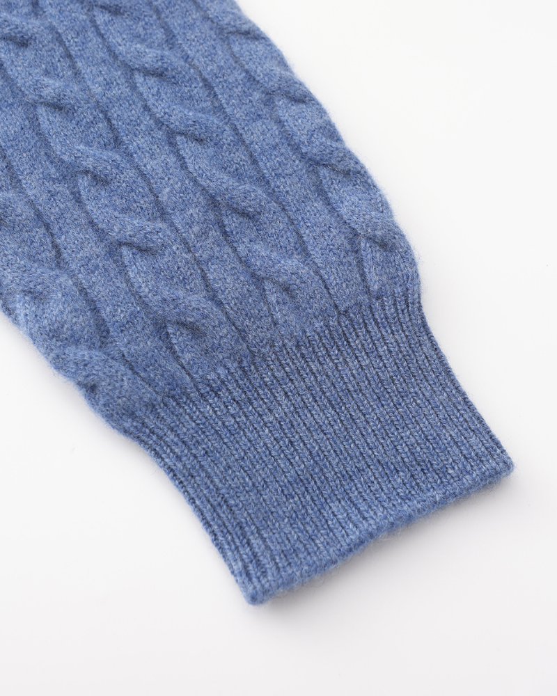 Cashmere Sweater with Half Zip | Comfort and Elegance