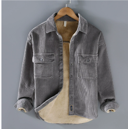 Giacca da uomo in velluto a coste | Stile caldo e versatile