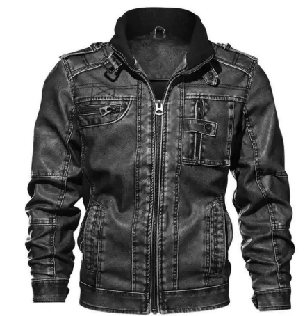 Winterjacke mit Reißverschluss und Vordertaschen | Ideal für kalte Tage