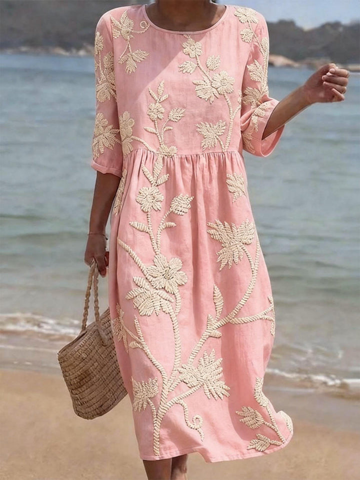 Raquel | Vestido vintage bordado