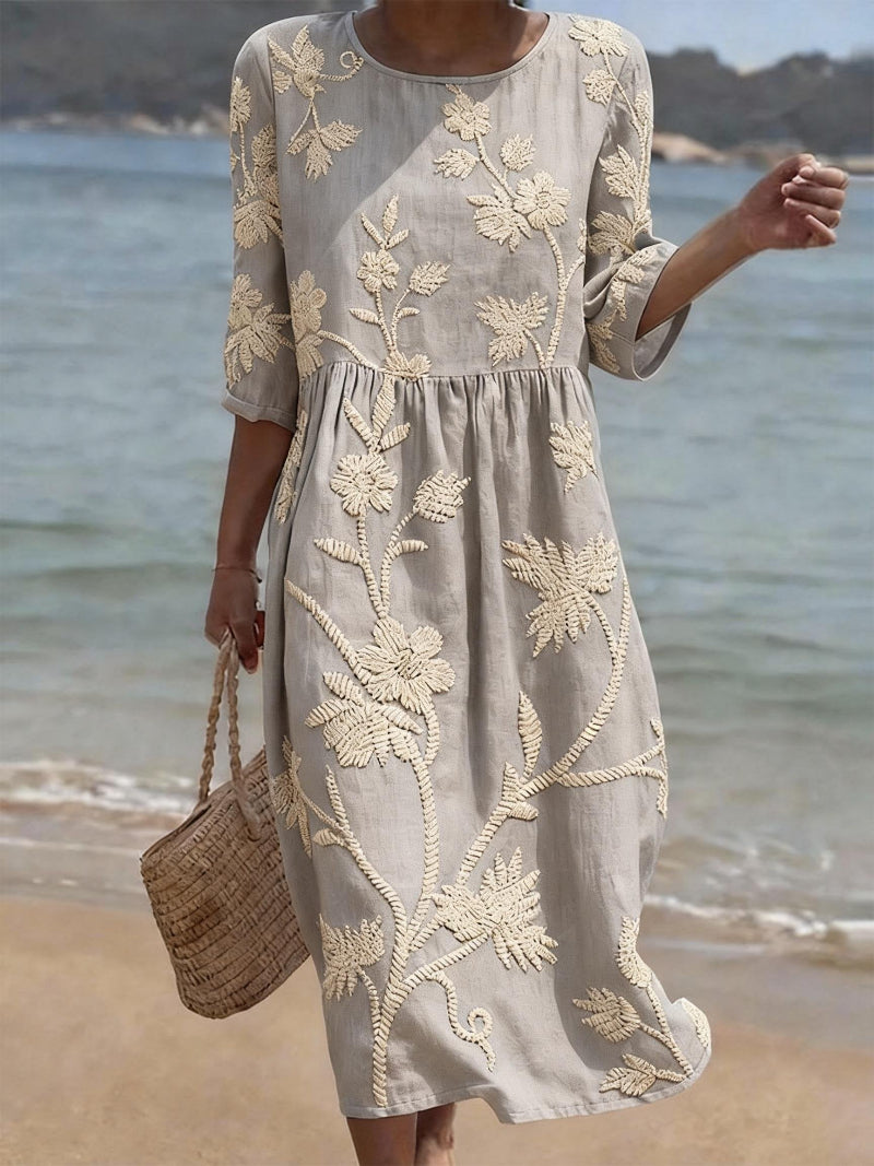 Raquel | Vestido vintage bordado