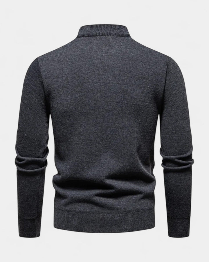 Jersey de media cremallera para hombre | Diseño esencial y comodidad diaria