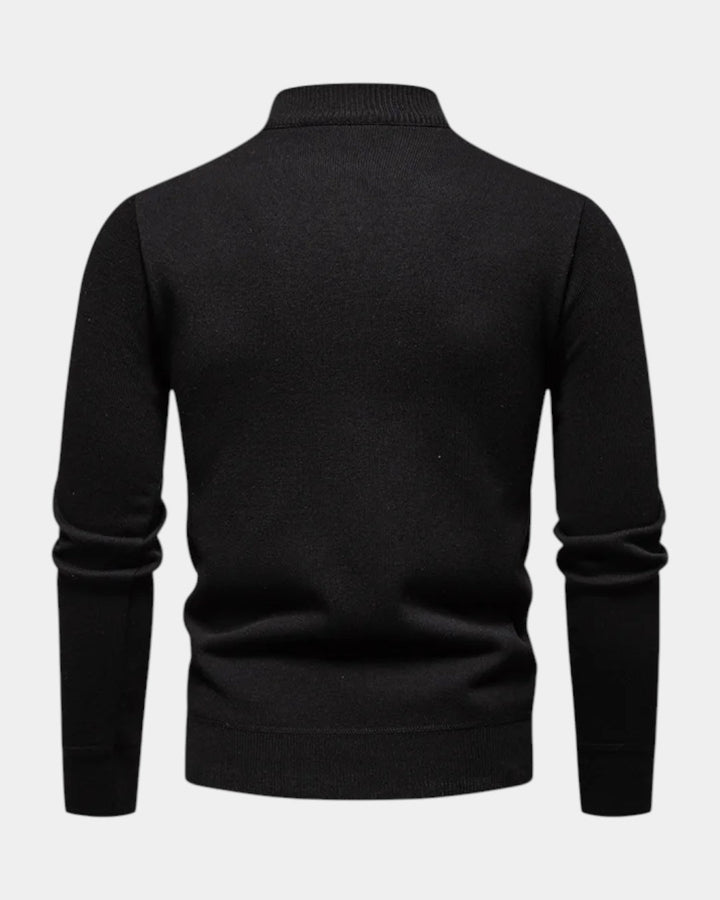Jersey de media cremallera para hombre | Diseño esencial y comodidad diaria