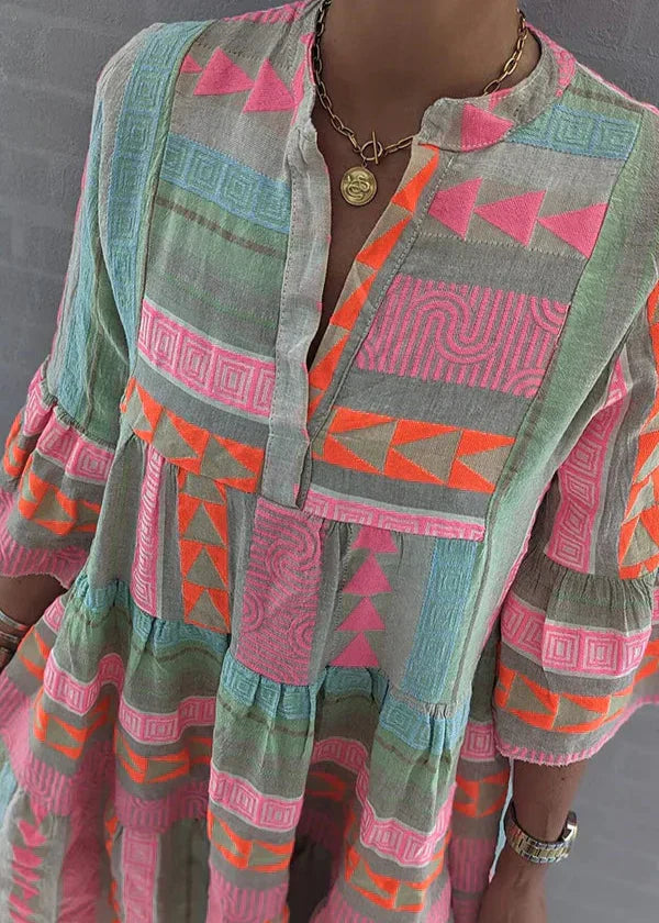 MIREA – Summer dress with flounces