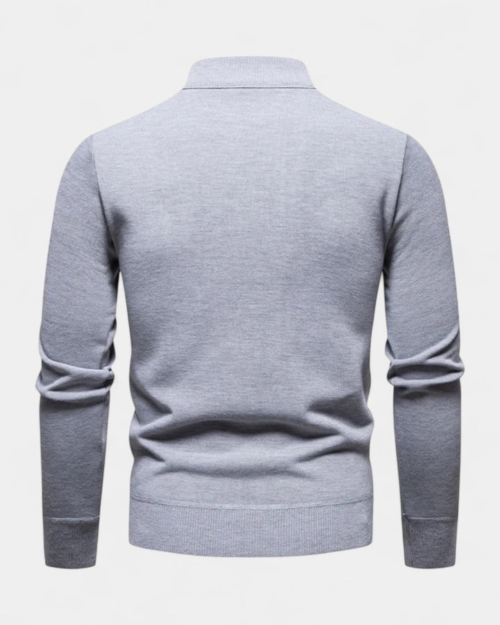 Jersey de media cremallera para hombre | Diseño esencial y comodidad diaria