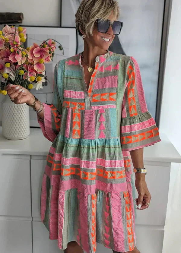 MIREA – Summer dress with flounces