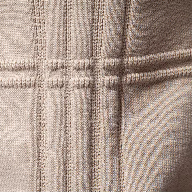 Klassisch strukturierter Pullover | Eleganz für jeden Tag