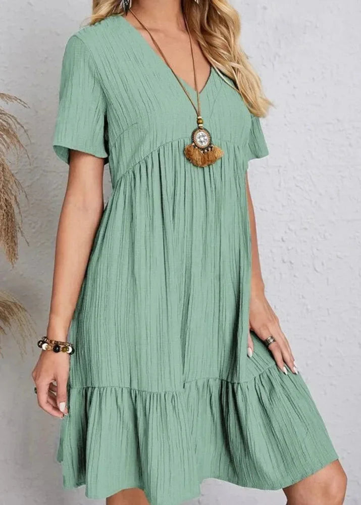 Enora - Abito elegante che valorizza il punto vita