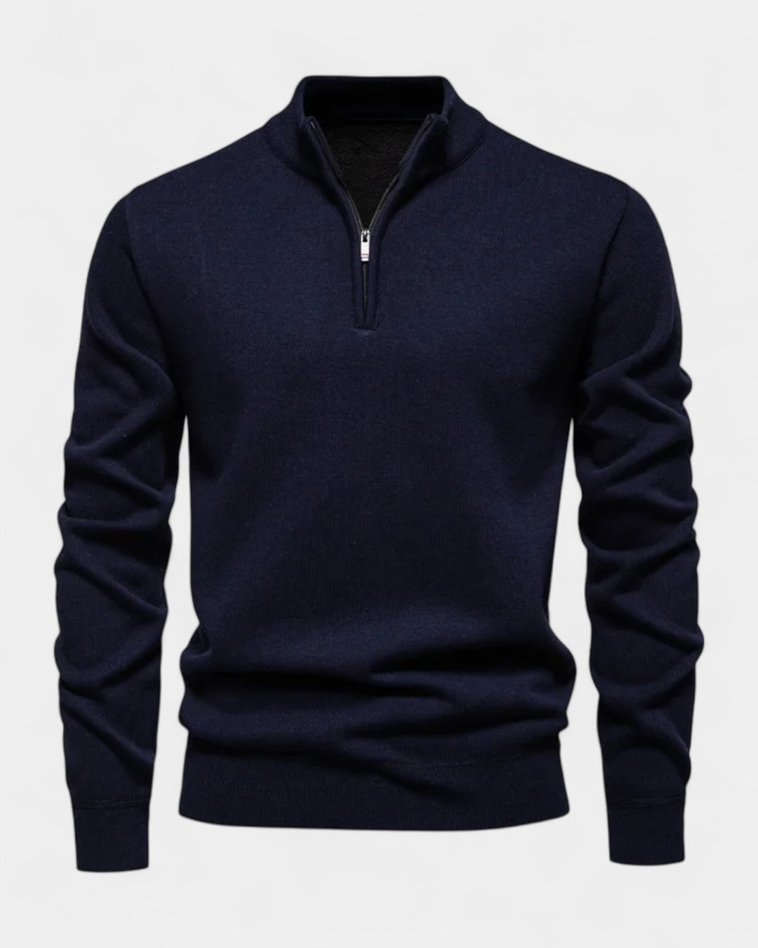 Jersey de media cremallera para hombre | Diseño esencial y comodidad diaria