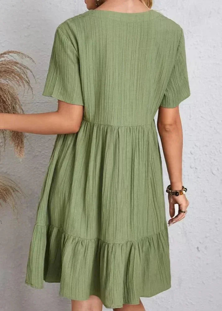 Enora - Abito elegante che valorizza il punto vita