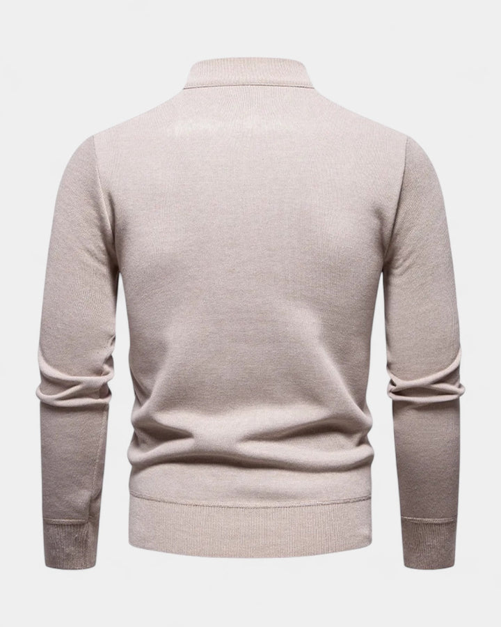 Jersey de media cremallera para hombre | Diseño esencial y comodidad diaria