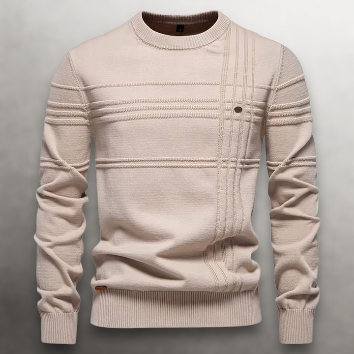 Klassisch strukturierter Pullover | Eleganz für jeden Tag