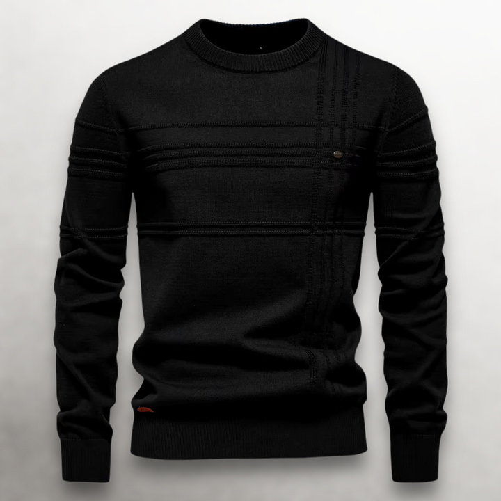 Klassisch strukturierter Pullover | Eleganz für jeden Tag
