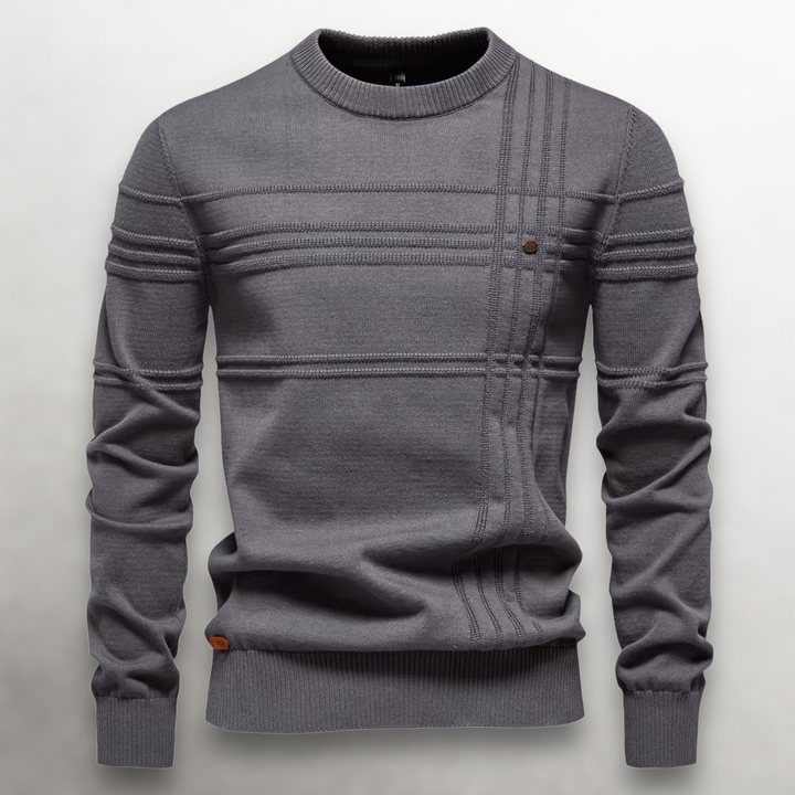 Klassisch strukturierter Pullover | Eleganz für jeden Tag