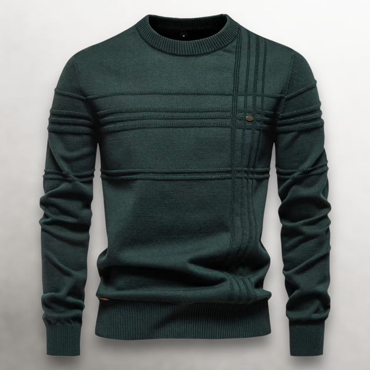 Klassisch strukturierter Pullover | Eleganz für jeden Tag