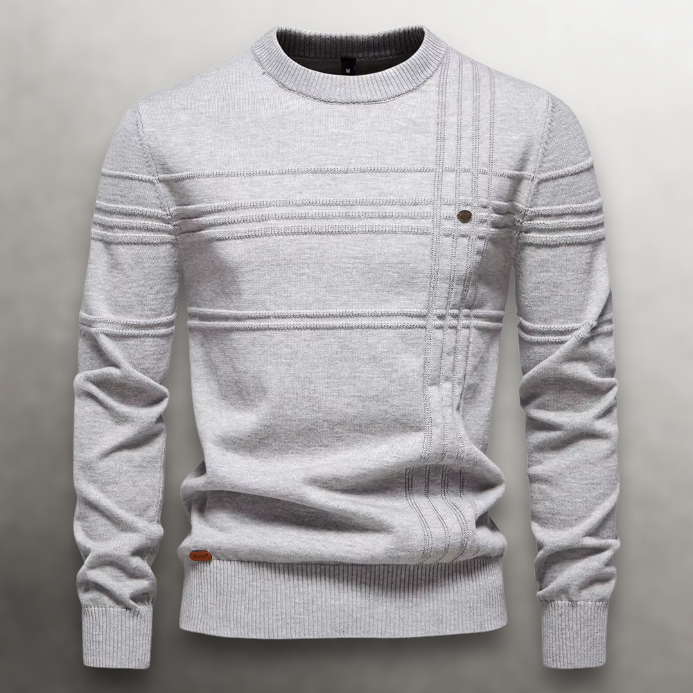 Klassisch strukturierter Pullover | Eleganz für jeden Tag