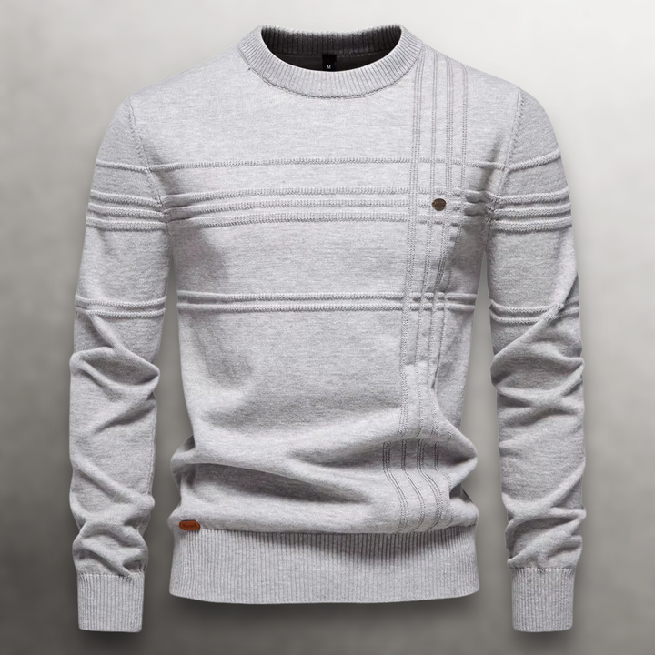 Klassisch strukturierter Pullover | Eleganz für jeden Tag