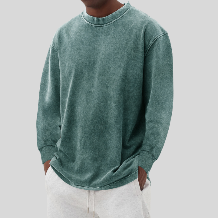 Camiseta minimalista de manga larga | Comodidad diaria