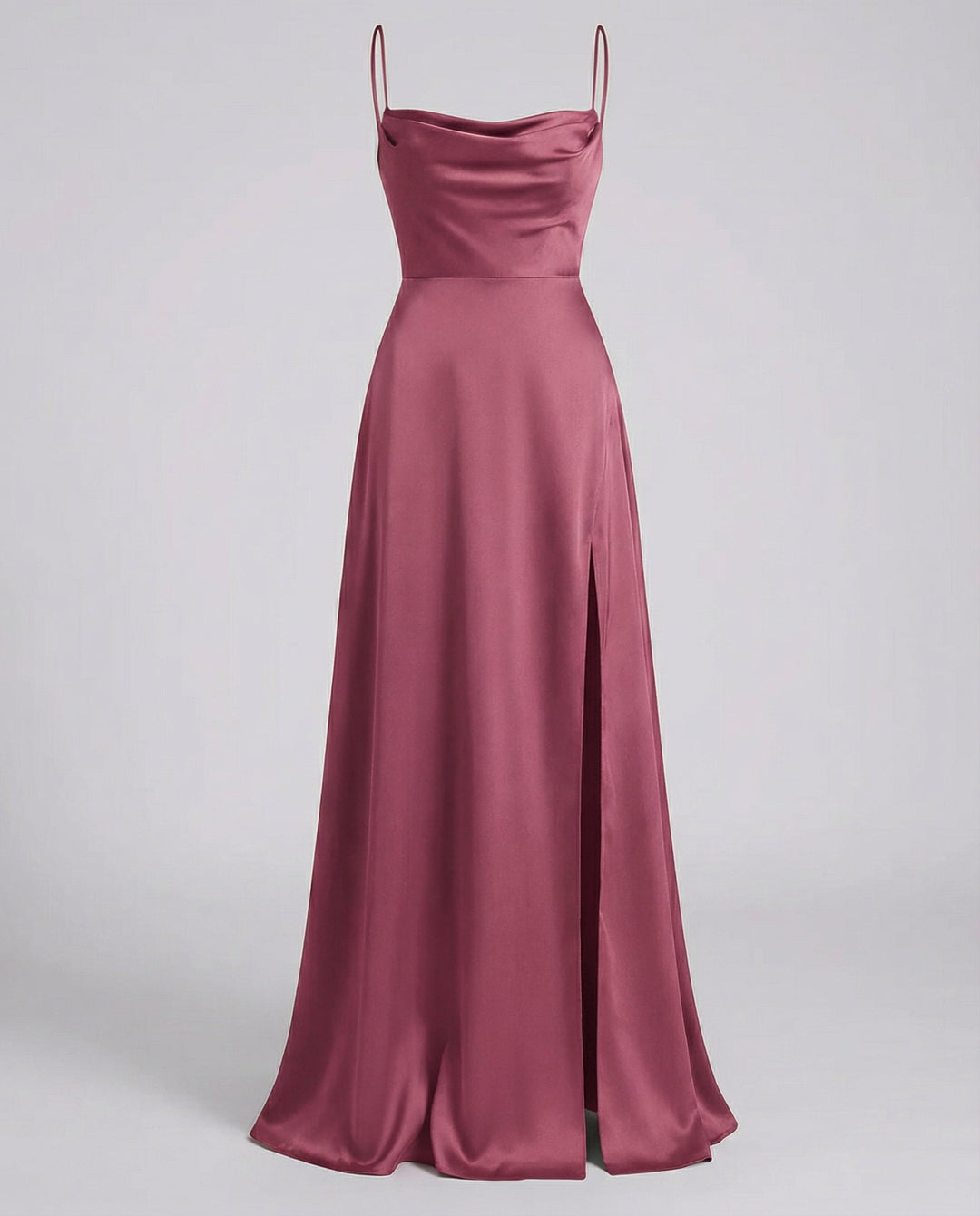 Elegant silk maxi dress for women