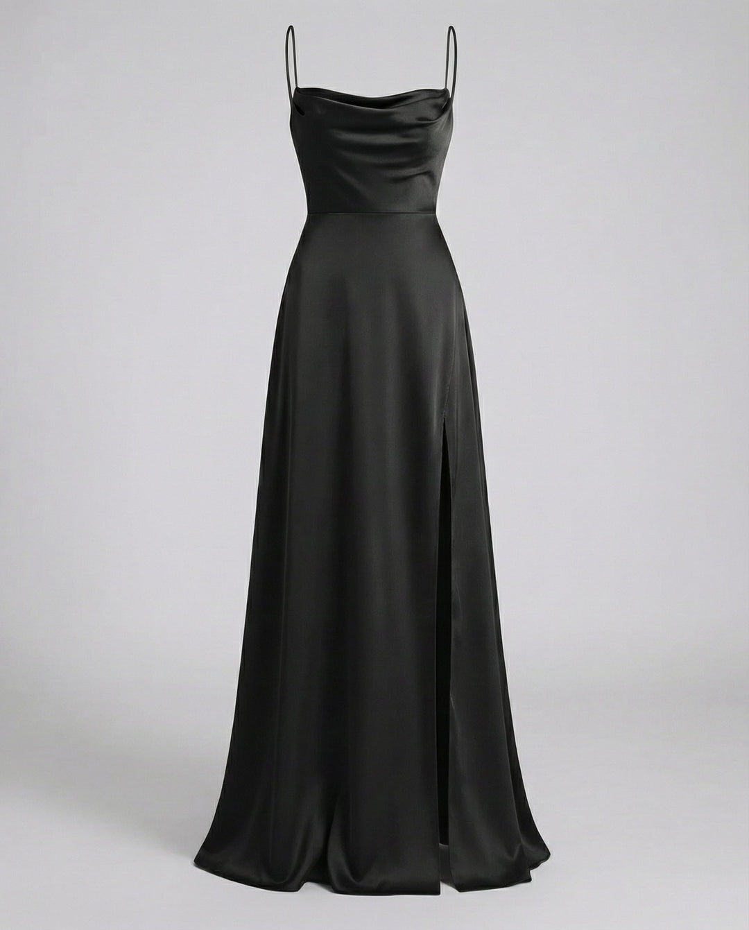 Elegant silk maxi dress for women